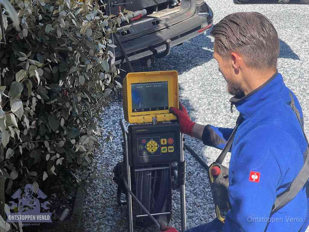 Rioolinspectie met camera in Venlo